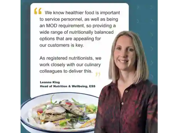 Compass Ess Mod Retail ESS Defence menu development - integrating healthier options | ESS Compass
