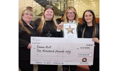 ESS colleague crowned Compass Be A Star 'Legend' with £10,000 prize