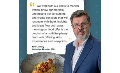 ESS Defence menu development - marketing our food concepts