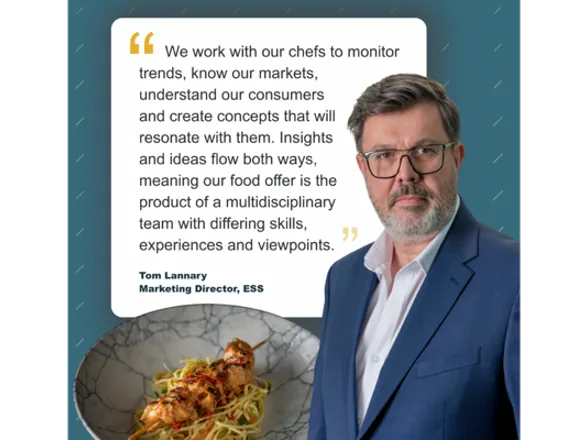 ESS Defence menu development - marketing our food concepts